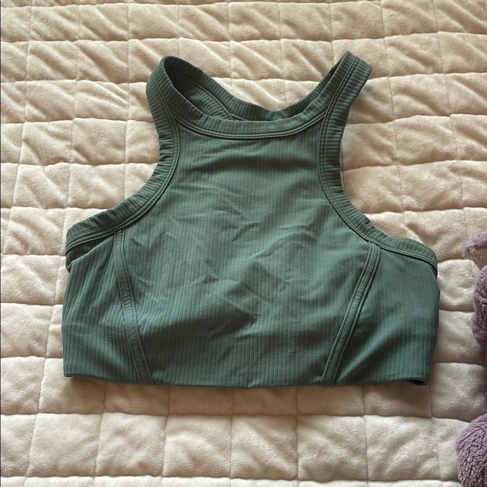 lululemon athletica Green Crop Top